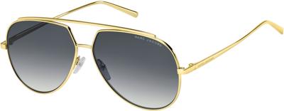 Marc Jacobs zonnebril dames piloot goud/grijs