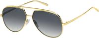 Marc Jacobs zonnebril dames piloot goud/grijs - thumbnail