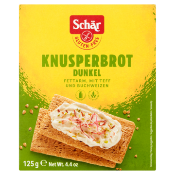 Schar Knapperige Crackers Donker Glutenvrij