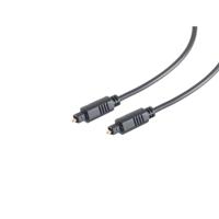 S-Conn 69004-3.0 Toslink Digitale audio Aansluitkabel [1x Toslink-stekker (ODT) - 1x Toslink-stekker (ODT)] 3 m Zwart Vergulde steekcontacten - thumbnail