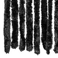 Vliegengordijn 100x220 cm chenille antraciet - thumbnail