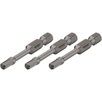 HAZET Krachttorsiebits 2204SLG-5/3 · 1/4 inch (6,3 mm) zeskant massief · Binnen-zeskant-profiel · 3-delig · SW 5 mm
