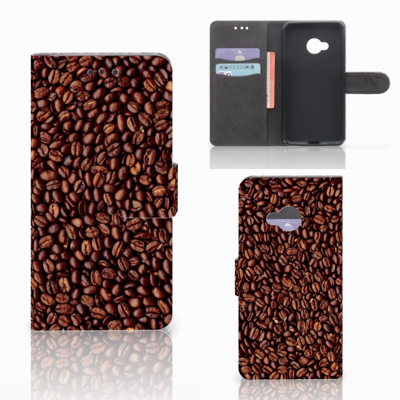 HTC U Play Book Cover Koffiebonen