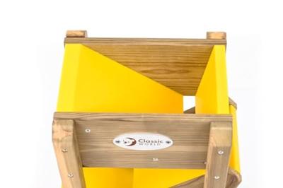 Classic World houten zandtrechter/glijbaan