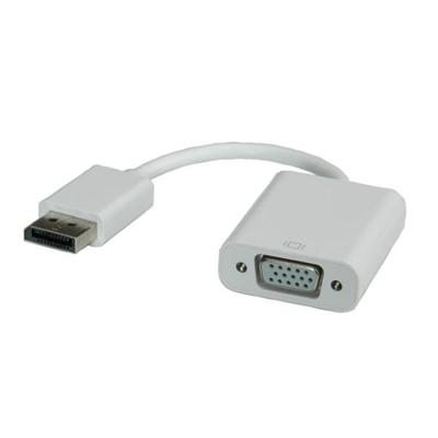 ROLINE DisplayPort-VGA Adapter, DP Male - VGA Female ROLINE DisplayPort-VGA Adapter, DP Male - VGA Female