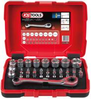 KS Tools 9183050 918.3050 Dopsleutelset Metrisch 1/4 (6,3 mm) 31-delig - thumbnail
