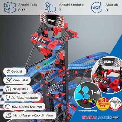 fischertechnik 564070 Marble Competition Knikkerbaan Vanaf 8 jaar