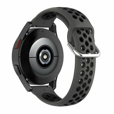 By Qubix - Siliconen sportbandje met gesp - Zwart - Compatible met Xiaomi Redmi Watch 5 Active/Redmi Watch 5 Lite - Compatible Xiaomi bandje