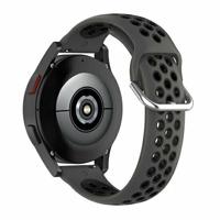 By Qubix - Siliconen sportbandje met gesp - Zwart - Compatible met Xiaomi Redmi Watch 5 Active/Redmi Watch 5 Lite - Compatible Xiaomi bandje - thumbnail
