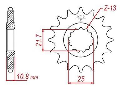 ESJOT Sprocket 525 17z standard
