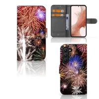 Samsung Galaxy S23 | Wallet Case | met Pasjes | Vuurwerk - thumbnail