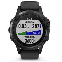 Smartwatch Garmin Fenix 5 Plus, 1,2 inch, Zwart - thumbnail