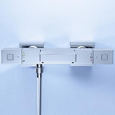 Grohe Cube Badkraan Thermostatisch Met Omstel En Koppeling Chroom