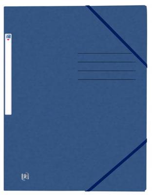 Elastomap oxford top file+ a4 donker blauw | 10 stuks Elastomap oxford top file+ a4 donker blauw | 10 stuks