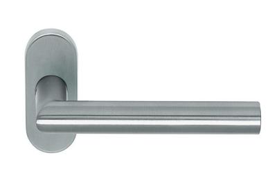 Gatdeel TIPO rvs mat ovaal rozet