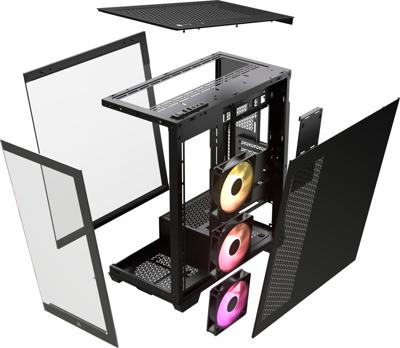 Corsair CC-9011278-WW Midi-tower PC-behuizing Zwart