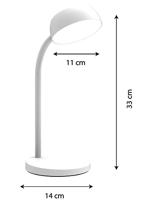 Unilux bureaulamp Tamy, LED, wit - thumbnail