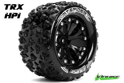 Louise MT-SPIDER Soft banden op 2.8" Velgen Zwart - 1/2" Offset - Hex 12mm