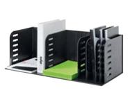 Vakkenset Styrorac 8 vaks zwart/grijs - thumbnail