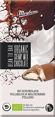 Meybona Organic Filled Creamy Milk Chocolate