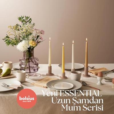 Bolsius Gotische Kaarsen 4 Stuks Soft Pearl