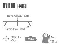High Peak Oviedo campingbed kampeerbed - thumbnail