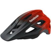 Volwassen Fietshelm Reebok Zwart Rood Klep - thumbnail