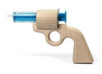 Neue Freunde Aqua joe - waterpistool van beukenhout - thumbnail