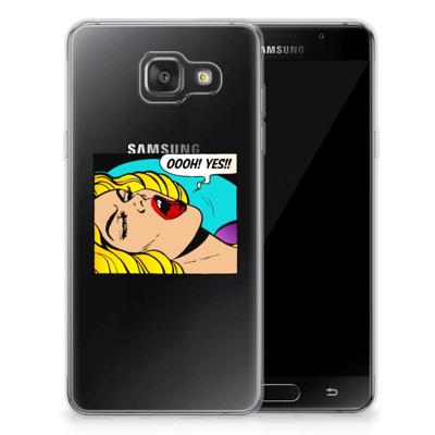 Samsung Galaxy A3 2016 Silicone Back Cover Popart Oh Yes Samsung Galaxy A3 2016 Silicone Back Cover Popart Oh Yes