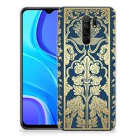 Xiaomi Redmi 9 | TPU Case | Beige Flowers - thumbnail