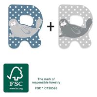 Small Foot - houten dieren kinderletter - r - thumbnail