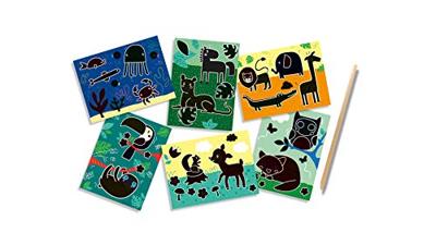 SES scratch art dieren