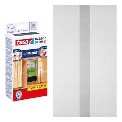 tesa COMFORT 55389-00021-00 Vliegenhor voor deur (b x h) 1200 mm x 2200 mm Antraciet 1 stuk(s) - thumbnail
