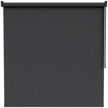 Fenstr rolgordijn Milaan verduisterend - antraciet (20703) - Leen Bakker