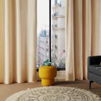 Gordijn Atmosphera Lilou Polyester Ivoor (140 x 260 cm) - thumbnail