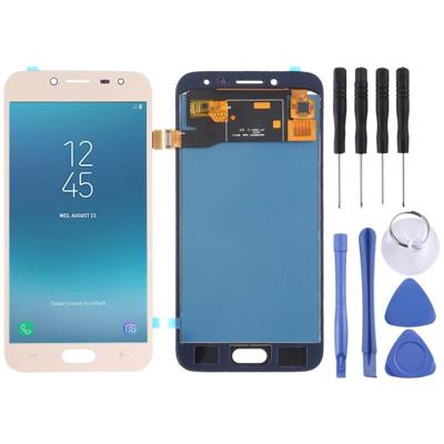 LCD-scherm en digitizer volledige assemblage (TFT-materiaal) voor Galaxy j2 Pro (2018) J250F/DS (Gold)