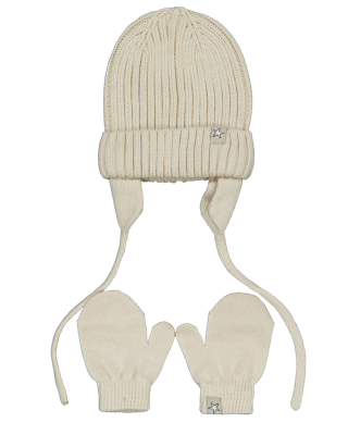 Muts en wanten - Beige