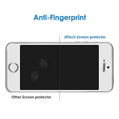 JETech Schermbeschermer Compatibel met iPhone SE (Editie 2016), iPhone 5s, iPhone 5 en iPhone 5c, Gehard Glas Screen Protector, 2 Stuks