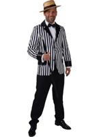 Colbert streep zwart/wit elite - thumbnail