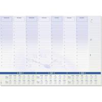 Sigel H6350 Bureau onderlegger Papier Weekplanner, Dagplanner Gelinieerd (b x h) 59.50 cm x 41 cm 2026, 2027, 2028 30 vellen - thumbnail