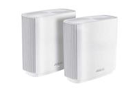 ASUS AC3000 Tri-band Whole-Home Mesh WiFi-systeem - Dekking tot 5400 m²/4+ kamers, 3 Gbps wifi, levenslange gratis netwerkbeveiliging en ouderlijk toezicht, 4x gigabit-poorten, 3 SSIDsTBD, wit - thumbnail