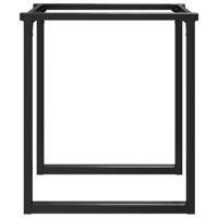 Eettafelpoten O-frame 60x60x73 cm gietijzer - thumbnail