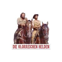Bud Spencer & Terence Hill 3D Tin Sign Die glorreichen Helden 45 x 45 cm - thumbnail