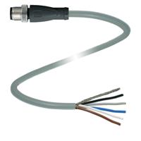 Pepperl+Fuchs 70121434 Sensor/actuator connector, geassembleerd Aantal polen (sensoren): 5 1 m 1 stuk(s) - thumbnail