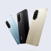 Xiaomi Poco C71 mobiele telefoon, ontgrendeld, 3 + 64 GB/4 + 128 GB, HD+-display, 17,8 cm (6,88 inch), dubbele camera, 32 MP + 8 MP, zwart/blauw/goud (blauw, 4+128 GB) - thumbnail
