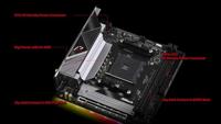 Moederbord AMD Asrock B550 Phantom Gaming-ITX/ax - thumbnail