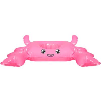 Opblaasbare Drankhouder Krab Roze