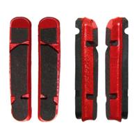 Massi BR-B0500X1 Carbon Remblokken 4 eenheden - Rood - thumbnail