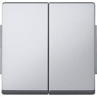 Merten 343560 Wisselschakelaar Afdekking AquaDesign Aluminium 1 stuk(s) - thumbnail