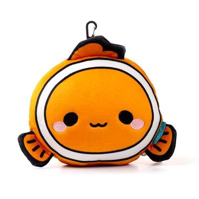 Relaxeazzz Adoramals Finley de Clownsvis Rond Reiskussen & Slaapmasker